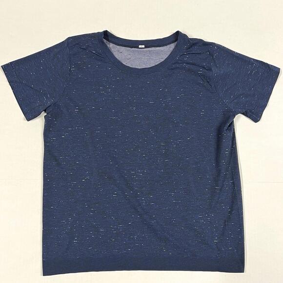 lululemon athletica Tops - Lululemon Swiftly Relaxed Short Sleeve T Shirt Cosmic Shift Hyper Blue Sz XL